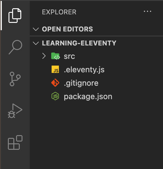 Repository loaded into Visual Studio Code